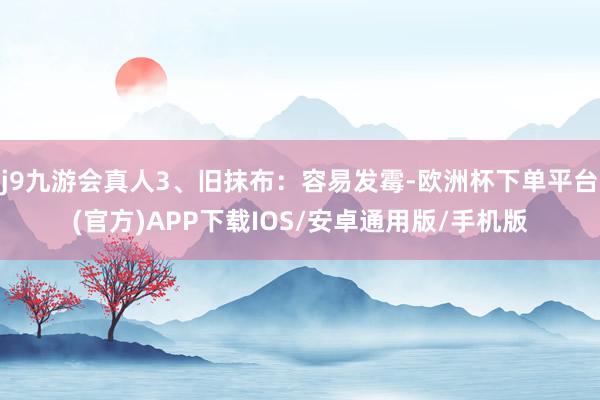 j9九游会真人3、旧抹布：容易发霉-欧洲杯下单平台(官方)APP下载IOS/安卓通用版/手机版