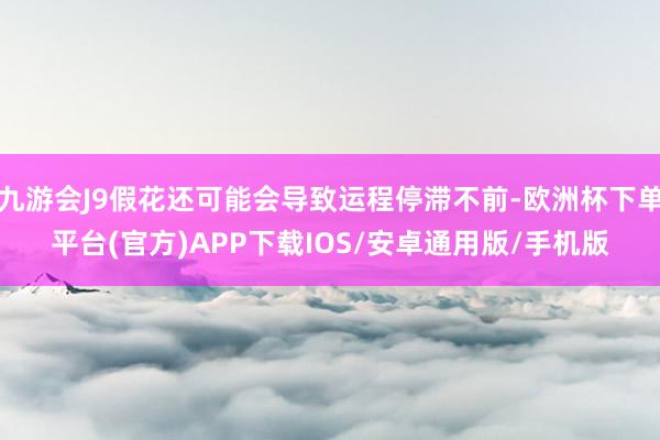 九游会J9假花还可能会导致运程停滞不前-欧洲杯下单平台(官方)APP下载IOS/安卓通用版/手机版