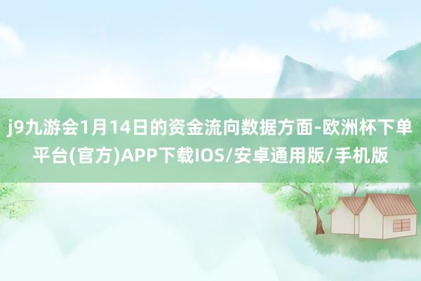 j9九游会1月14日的资金流向数据方面-欧洲杯下单平台(官方)APP下载IOS/安卓通用版/手机版
